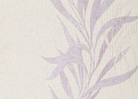 아시아 작풍에 의하여 돋을새김되는 백색 벽지, 방수 잎 본 벽지