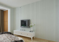 간단한 유행 회색 현대 줄무늬 벽지, 호텔 방을 위한 현대 자동 접착 벽지