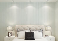 간단한 유행 회색 현대 줄무늬 벽지, 호텔 방을 위한 현대 자동 접착 벽지