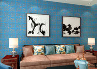 거실을 위한 짠것이 아닌 서류상 현대 이동할 수 있는 벽지를 청동색으로 만드는 고분포 구역 파랑