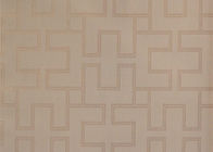 Strippable PVC 격자 무늬 중국 작풍 벽지 텔레비젼 배경 벽지 0.53*9.5m