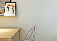 베이지색 침실을 위한 비 길쌈된 Wallcovering 종이, 현대 줄무늬 벽지 및 거실