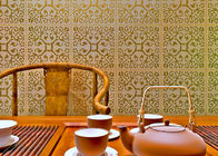 현대 침실 벽지 비 길쌈된 Wallcovering를 청동색으로 만드는 고분포 구역 베이지색
