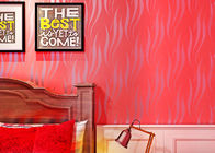 거실을 위한 열 절연제 가정 벽지/현대 빨간 벽지